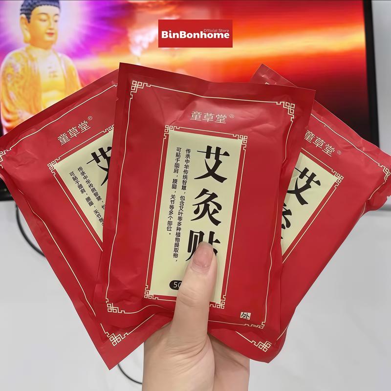 Combo 3 Túi 150 Miếng Cao Dán Ngải Cứu Giam Đau Xương Khớp Vai Gáy Tự Nhiên Nam Nữ Giảm Đau Hiệu Quả Kháng Viêm Tiện Lợi BinBonHome