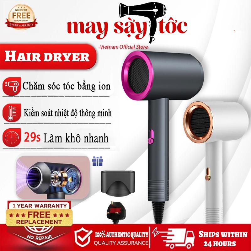 Máy Sấy Tóc Hair Dryer, Máy Sấy Tóc Mini Công Suất Lớn, Máy Sấy Tóc 2 Chiều Nóng Lạnh, Sấy Tạo Kiểu Chăm Sóc Tóc Chuẩn Salon