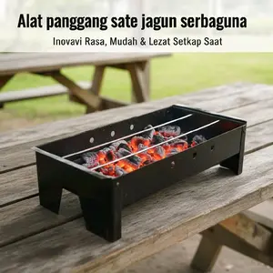 Alat Pemanggang Serbaguna untuk Sate dan Jagung