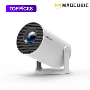 Magcubic ポータブルプロジェクター HY300 Pro、Android 11 Dual WiFi6 290ANSI Allwinner H713 BT5.4 1280*720P スピーカープロジェクター、ホームシアターやアウトドア、映画用ミニ多機能スマートプロジェクター #TOP PICKS