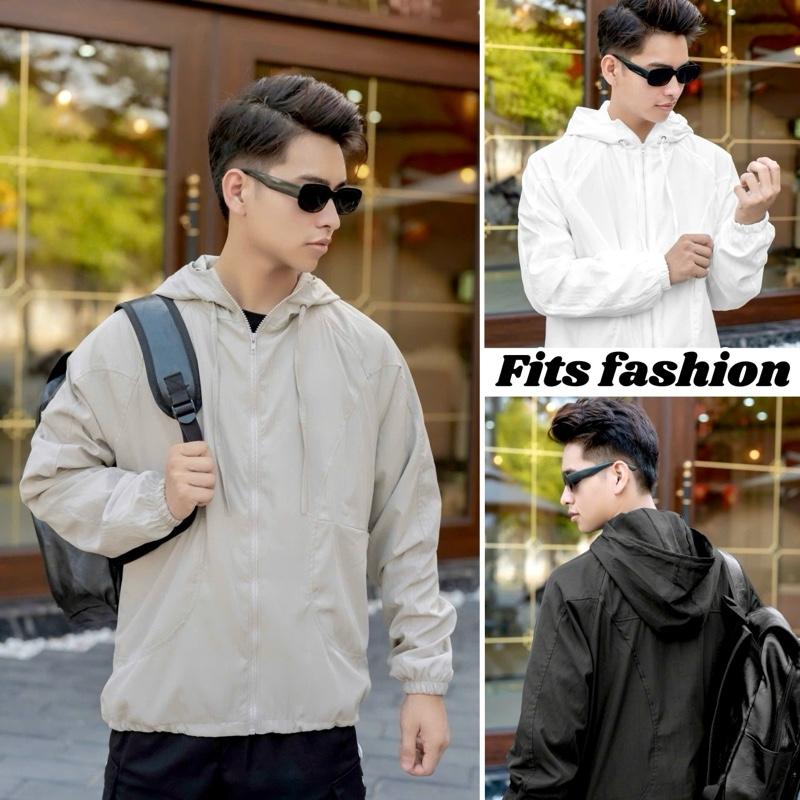  Áo khoác gió lụa 2 lớp nam nữ mềm mịn cản gió thời trang phong cách mới Ver3 