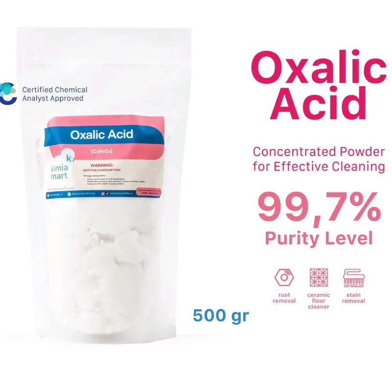 Oxalic acid - Pembersih kamar mandi ampuh anti ribet 0