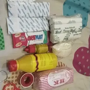 Paket P3K Travel Kit Mini / P3K Dompet Kecil dengan ISI P3K/ P3K Mobil+ISI
