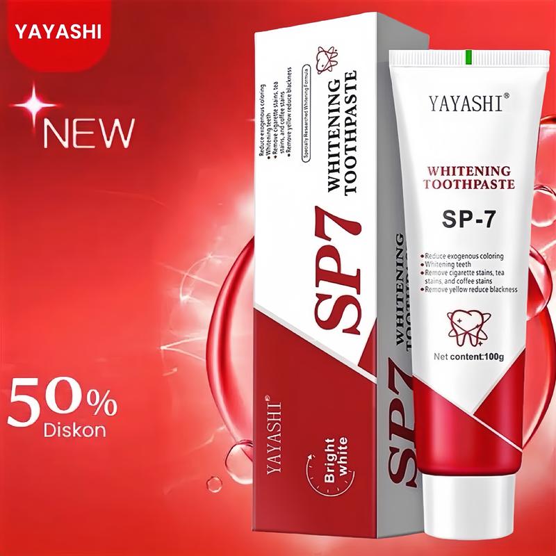 YAYASHI SP-7 Kem Đánh Răng Probiotic Làm Trắng - Chăm Sóc Miệng Tươi Mát Cho Răng Sạch, Phù Hợp Cho Cả Nam Và Nữ