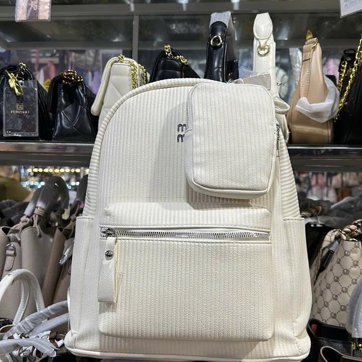  Balo da Size 38 Hoạ tiết chữ  Mi.n Mi.n  Hàng Quảng Châu Kèm Hộp Ví 