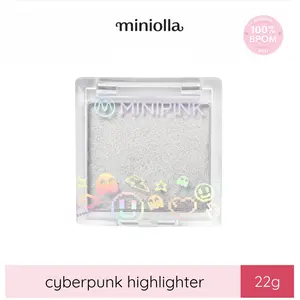 [ NEW ARRIVAL ] BPOM Cyberpunk Highlighter | Intense Shine Soft Texture Buildable Glow Daily Glam Essential Shimmer MP022