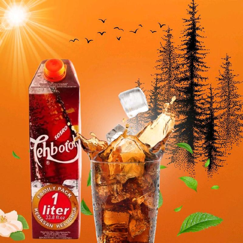 PROMO!! Teh botol sosro 1 Dus 1Liter Tea 0