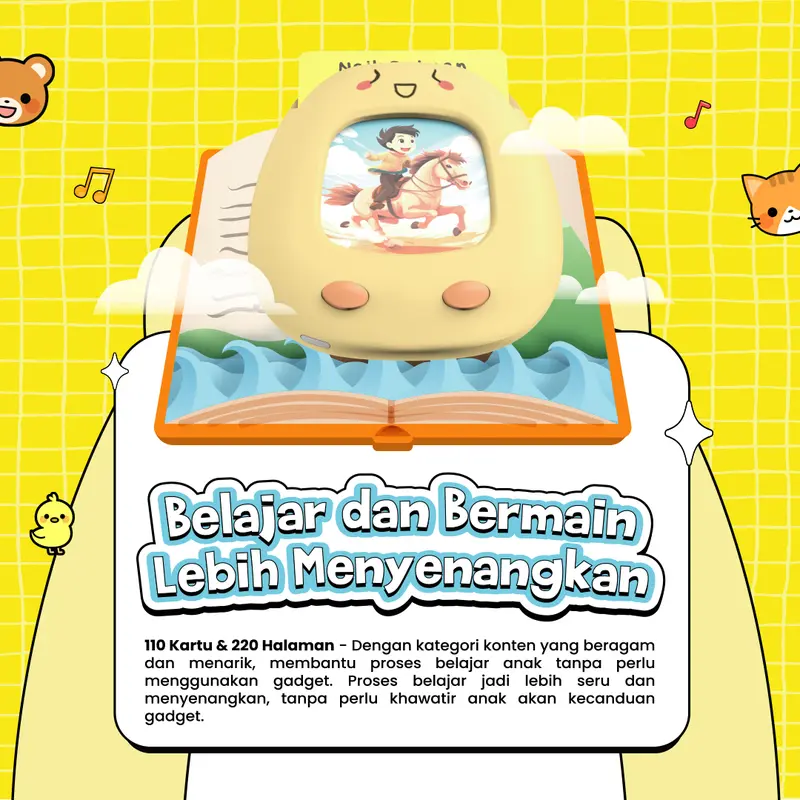 (PRODUK ASLI INFINILAPAN) Spesial! Buy 1 Ebook, Gratis Learning Card l! | Ebook Mainan edukasi anak yang interaktif | Mainan edukasi anak gambar bersuara | Mainan edukasi mesin pengenalan belajar kosakata bahasa inggris Toy Tulis 3