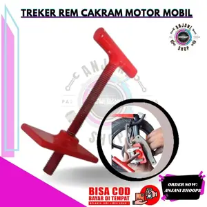 TREKER REM CAKRAM MOBIL DAN MOTOR ALAT PENEKAN REM CAKRAM UNIVERSAL