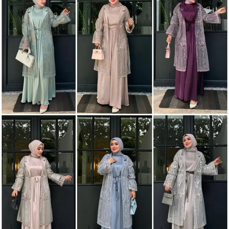 syifa set abaya mewah elegan
