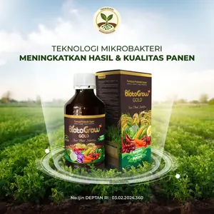 BiotoGrow Pupuk  Bunga  dan Buah Probiotik Organik Multiguna Pupuk Alami untuk Semua Jenis Tanaman  isi 1 liter