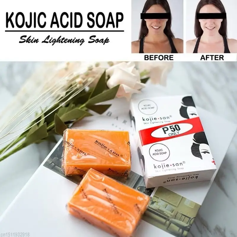 PAKET HEMAT 5PCS SABUN KOJIE SAN MENCERAHKAN KOJIC ACID ORIGINAL Pencerah Berminyak Memutihkan Lightening 1
