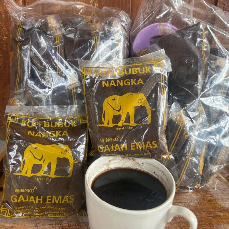 Kopi bubuk nangka cap Gajah Mas 4