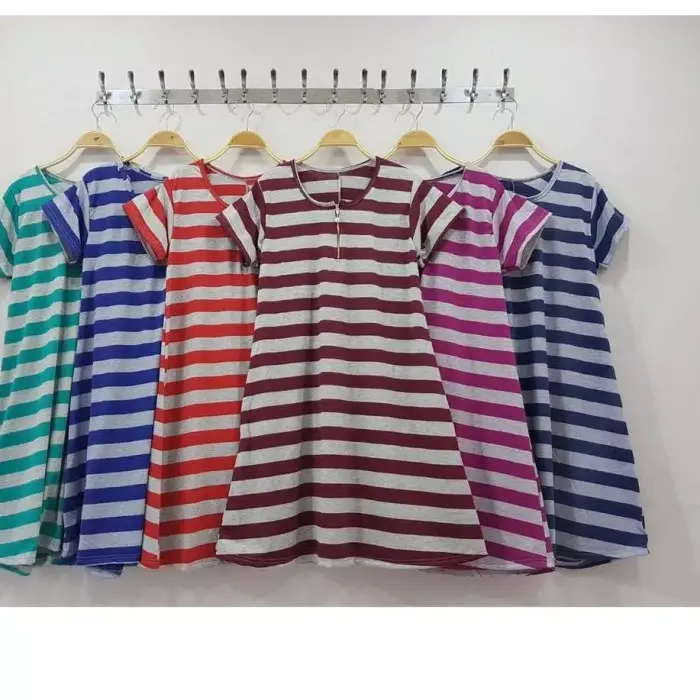 Daster Busui Salur Besar / Daster Sleting Depan / Daster Spandek