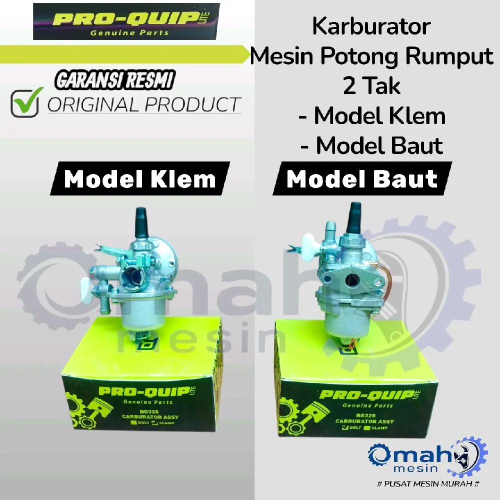 Karburator Mesin Potong Rumput 2 Tak 318 328 Merk PRO-QUIP ORIGINAL