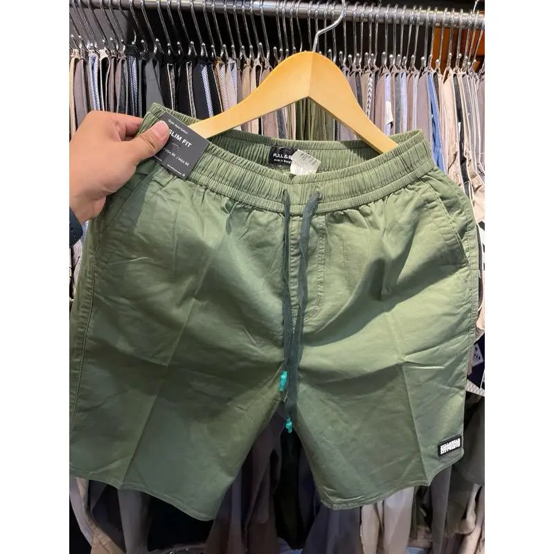 Celana Pendek Pria / Celana Boarshort /Celana Surfing Harian Kasual Santai Casual Panjang Twill Katun Branded Karet Distro Chino Dewasa 3