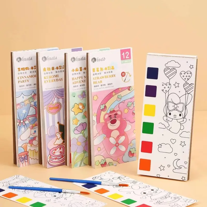 [JOY]PAKET 7IN1 BUKU MENGAMBAR ANAK LUKIS / PAKET MELUKIS Buku Gambar Gores Magic MAINAN STIKER GANTI MUKA Sank Magic Book 4