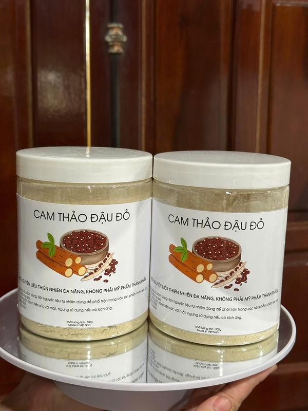BỘT CAM THẢO ĐẬU ĐỎ HỔ TRỢ DƯỠNG TRẮNG SÁNG DA BODY TẨY TBC DA DỊU NHẸ