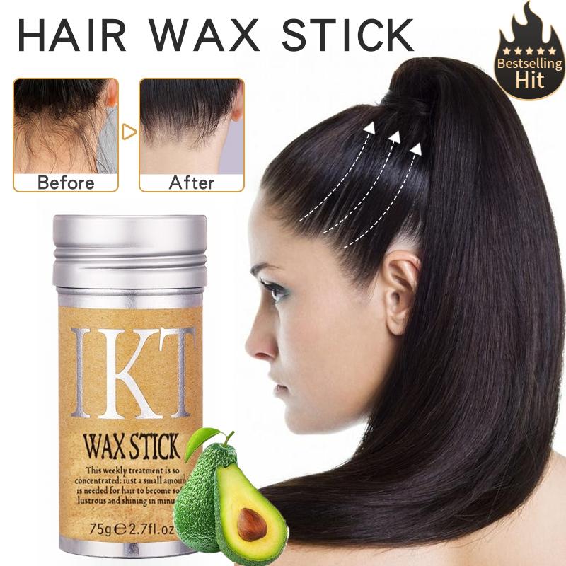Sáp Vuốt Tóc Nữ IKT Wax Stick 75g - Dạng Thỏi Giữ Nếp Tóc Tạo Kiểu Tóc Nữ | Mềm Mượt Dưỡng Ẩm Không Gây Hại Tóc | Phù Hợp Cho Mùa Hè Khô Thoáng Chống Bết Dính | Mỹ Phẩm Làm Đẹp Cao Cấp Dành Cho Phụ Nữ