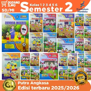 Buku LKS SD MI Kelas 1 2 3 4 5 6 1-6 SD/MI semester 2 l kurikulum merdeka l Putra Angkasa