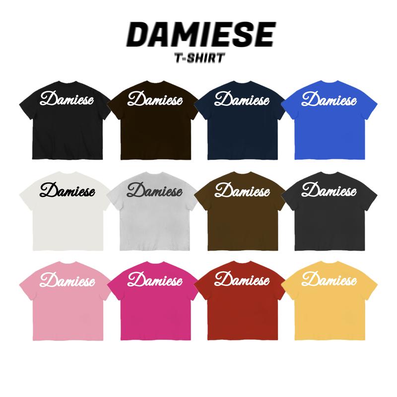 ÁO THUN BOXY DAMIESE "IN PHỒNG" COTTON 260GSM