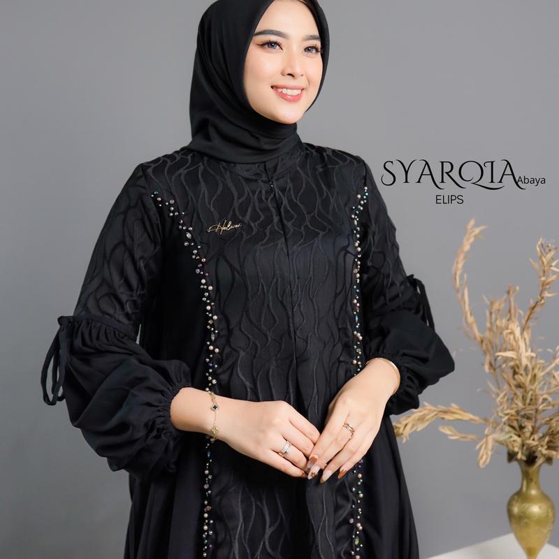 Syarqia dress by halwa apparel agen resmi 9