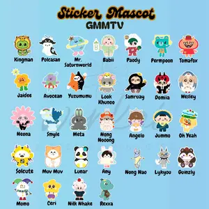 [FANMERCH] STICKER MASCOT COUPLE GMMTV