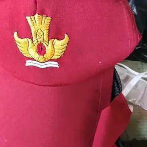 Paket Hemat Topi Dasi Sabuk Anak SD Cewek Cowok Logo Bordir Belakang Karet Nyaman dan Unik