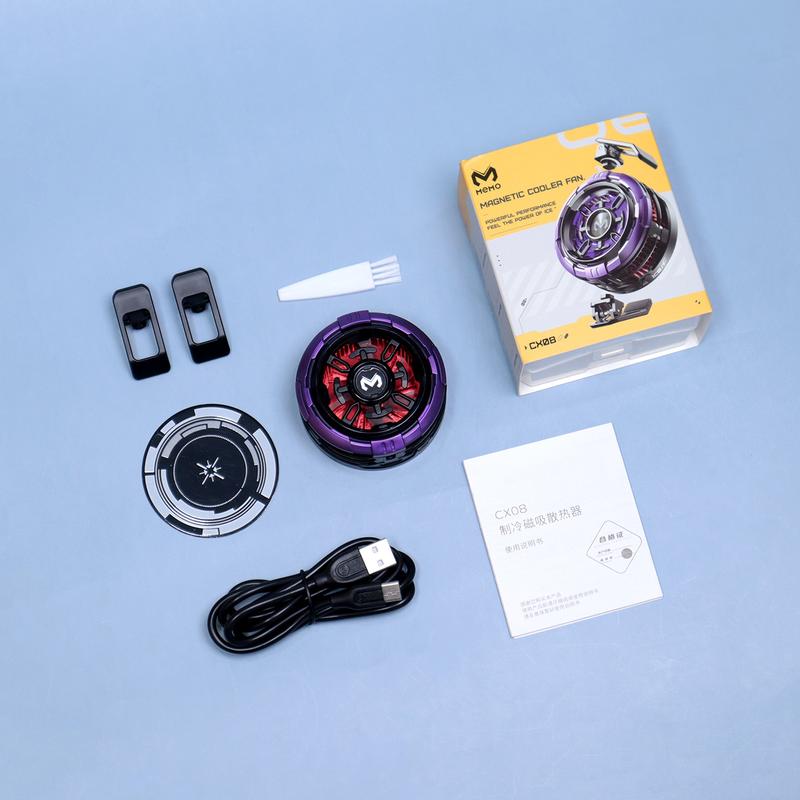  Quạt Tản Nhiệt Điện Thoại Sò Lạnh Memo CX08 Pro công suất 20w - LED Gaming Làm Lạnh Cực Nhanh  BH Lỗi 1 Đổi 1  Phụ Kiện 