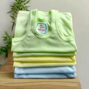 SNI Singlet kaos dalam Bayi/Anak Polos 12 pcs & 6 pcs Bahan Katun PE Halus Lembut dan adem
