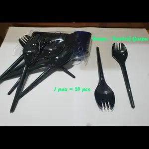 SENPU : SENDOK GARPU 2 Dalam 1 isi 25 PCS