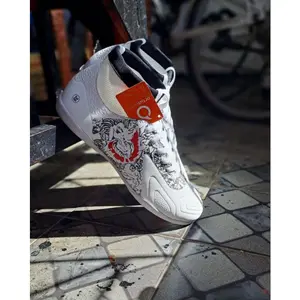 sepatu futsal ortuseight catalyst bost putih batik naga paling terbaru 2023 kualitas pabrik bisa cod