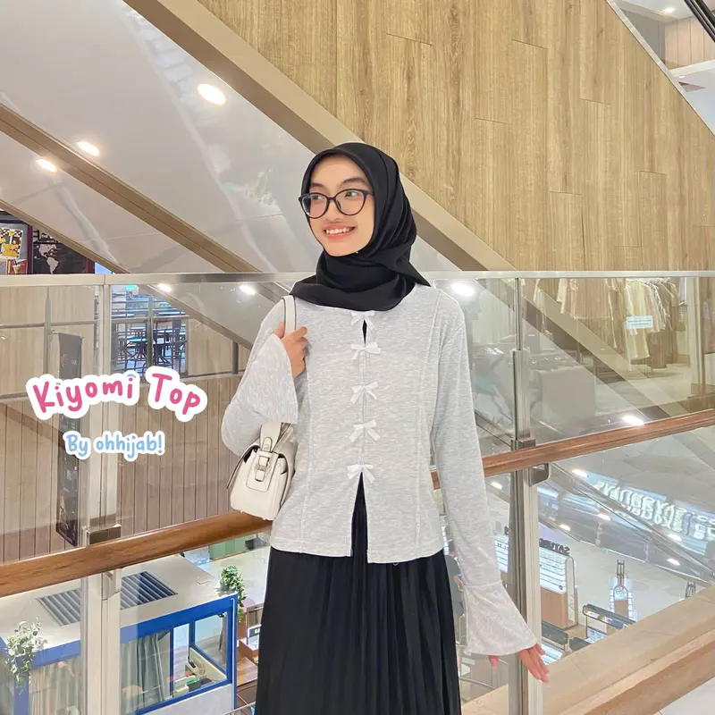 Ohhijab - KIYOMI Ribbon Cardigan 0