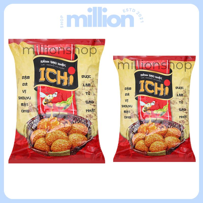 Bánh Gạo Nhật Ichi Vị Shouyu Mật Ong Thơm Ngon Đậm Vị