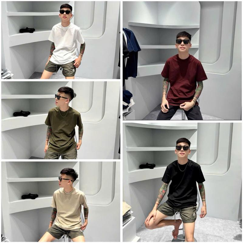 Áo Phông Trơn Cotton Bản Cao Cấp Thời Trang Nam Nữ Hàng Xuất Khẩu Form Vừa Vặn