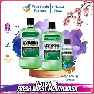 Listerine Freshburst Fresh Burst Antiseptic Mouthwash | Obat Kumur Antiseptik Listerine Freshburst Fresh Burst Antiseptic Mouthwash | Obat Kumur Antiseptik