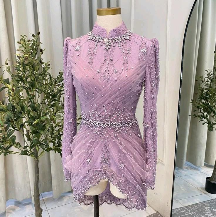 kebaya brokat cantili murah mewah kekinian 1