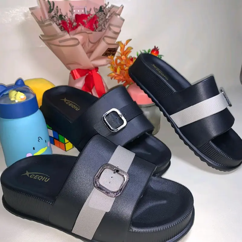 SANDAL CEQIAU SEOP WANITA BAHAN EVA UKURAN 36-40 EH71B 0