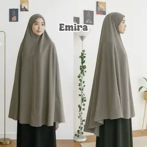 Emira - Khimar Non Pad Bahan Anti UV Marina /  Jilbab Muslim / Panjang Instan Syari