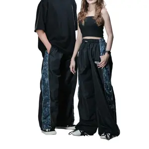 RVRSE - Reflective Baggy Trackpants | Fieldline | Baggy Trackpants Celana Parasut premium Loose fit Unisex Y2K Style Pria Wanita  Lembut Nyaman Pinggang Karet