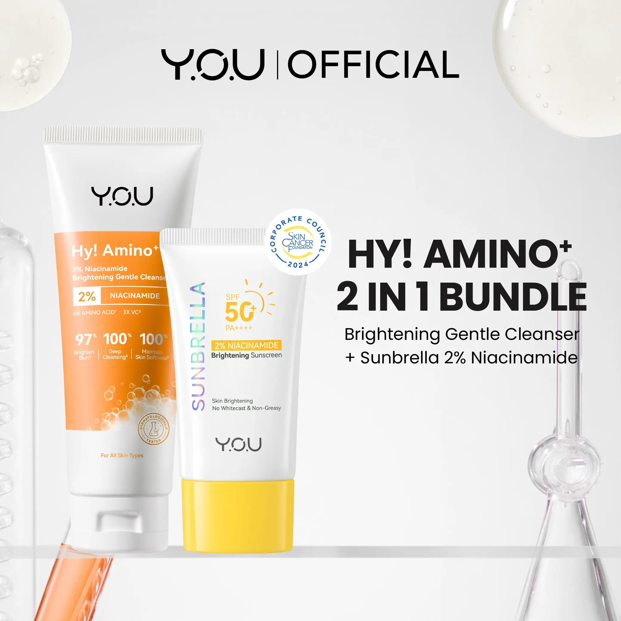 Sunbrella 2% & Amino+ Brightening