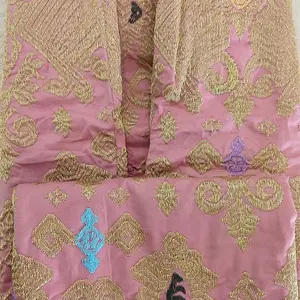 Songket Bordir Candrika Benang Cendana PREMIUM Kain Elegan Bahan Nyaman Bordir Rapi Jahitan Tepat Mitif Elegan Warna Menarik Size M-XXXL