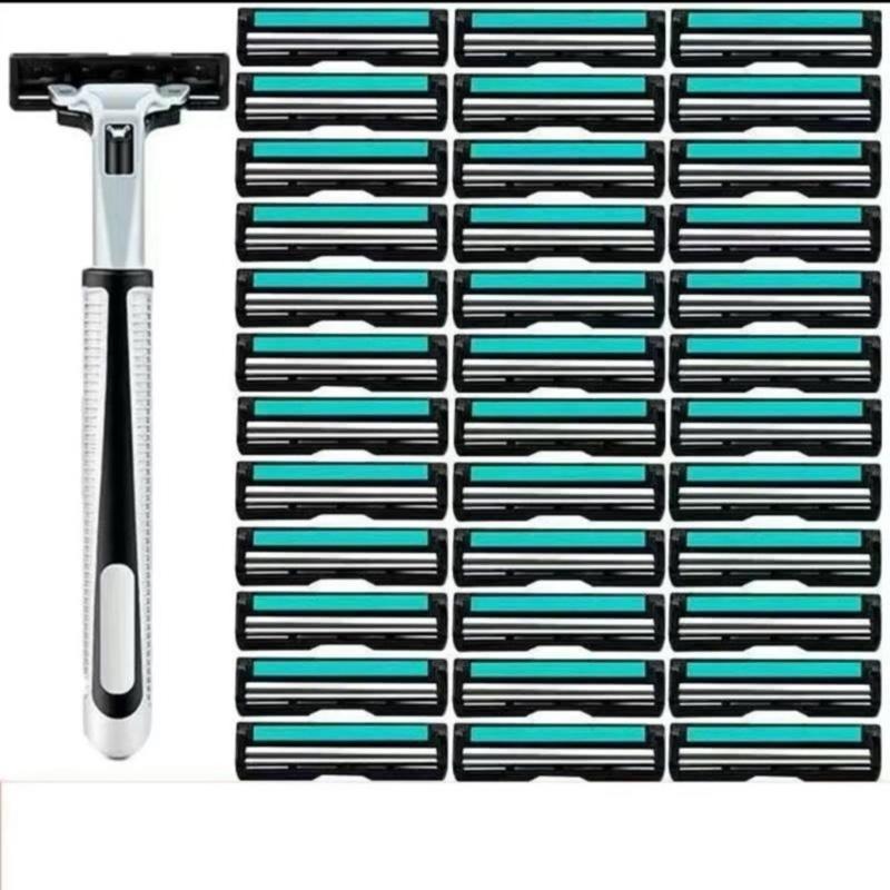 Bộ dao cạo râu 36 lưỡi dao kép tặng kèm kem cạo râu mặt