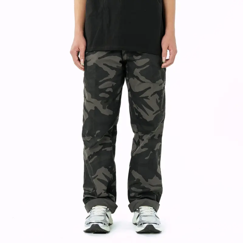 Celana Carpenter Pants Camo Thunderbear - Grozny Slim Straight Katun Panjang Casual 3