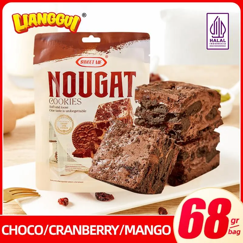 [ SWEET ME ] NOUGAT CHOCOLATE I NOUGAT CRANBERRY | NOUGAT MANGO | CAKE | VIRAL  | CAKE NOUGAT ANEKA RASA Cemilan Food