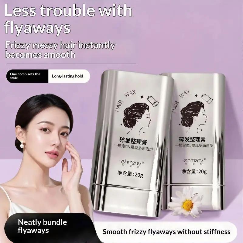 Tóc Hoàn Thiện Sáp Dính Lâu Dài Tự Nhiên Giữ Tames Flyaways Tóc xoăn Cho Updos Bím Tóc Hàng Ngày Tạo Kiểu Tóc