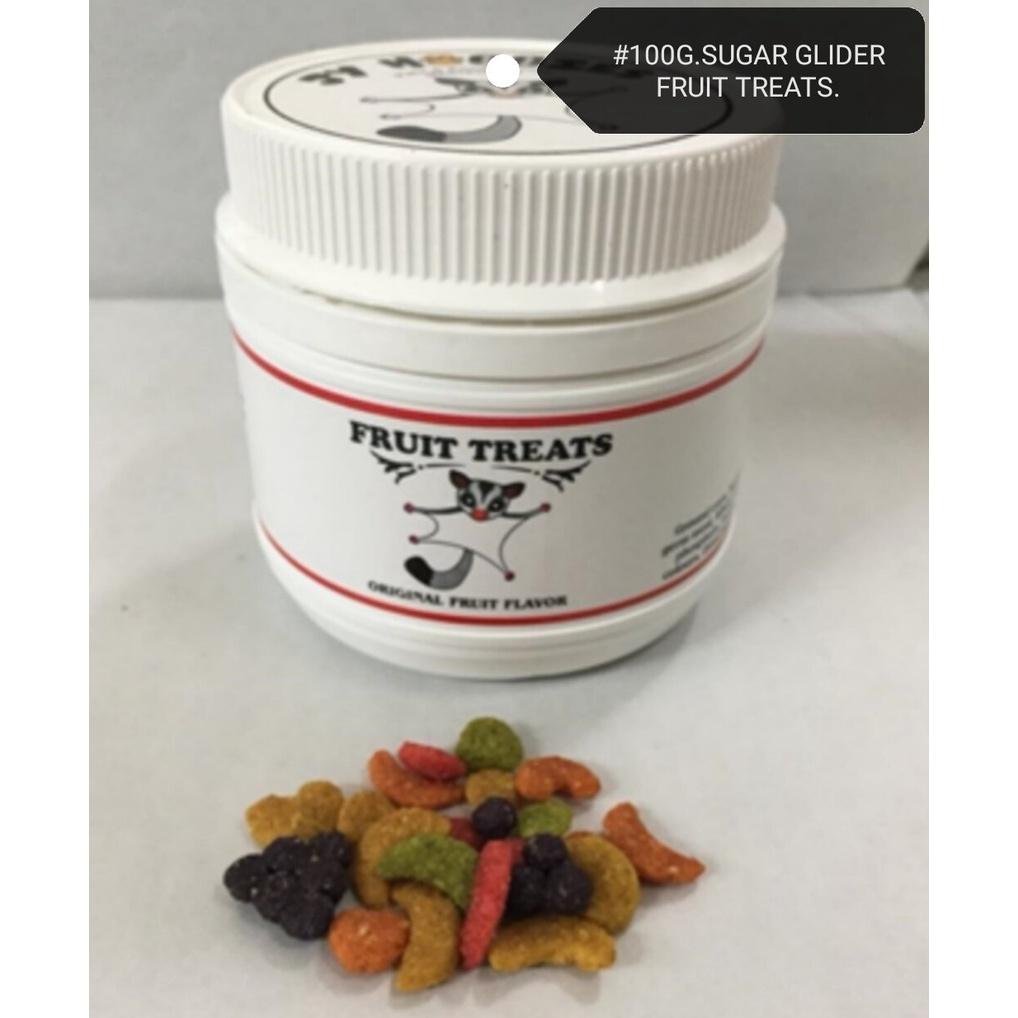 GF003 JY Hobbies Sugar Glider Fruit Treats 100gram Food Feed Makanan