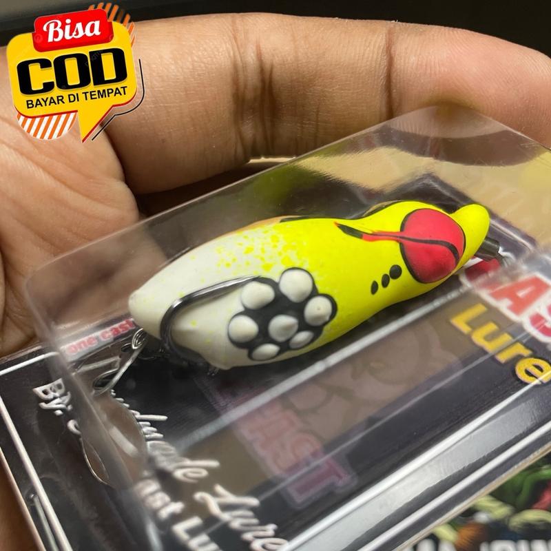 SOFTFROG BERISIK 5CM / SOFTFROG RASA JAWS / SOFTFROG GABUS DAN TOMAN 5