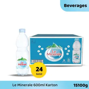 LE MINERALE 600ml 1 Dus Isi 24 Botol Air Minerale