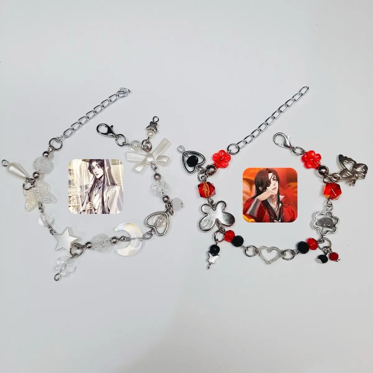 Gelang Manik Inspired Bracelet with TGCF and Heaven Official Blessing Aksesoris Rantai Beads - Model Sesuai Foto gelang keramik titanium